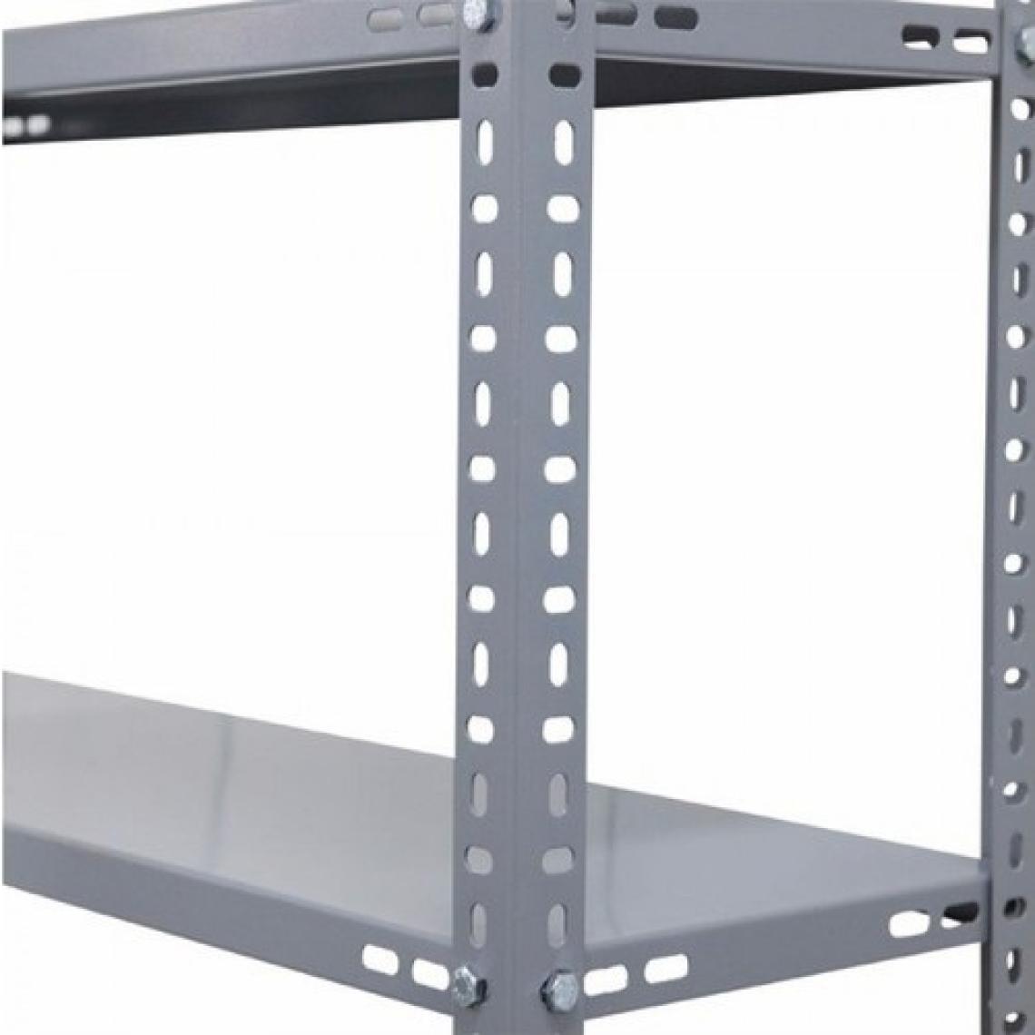 Rafburada Galvaniz Çelik Raf Tablası - Depo, Arşiv, Kiler, Dosya, Market Rafı - 43x60 cm-1.00 mm