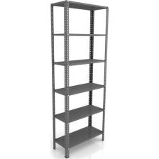 Mira Raf Çelik Raf Sistemleri - 43X93x250 6 Raflı