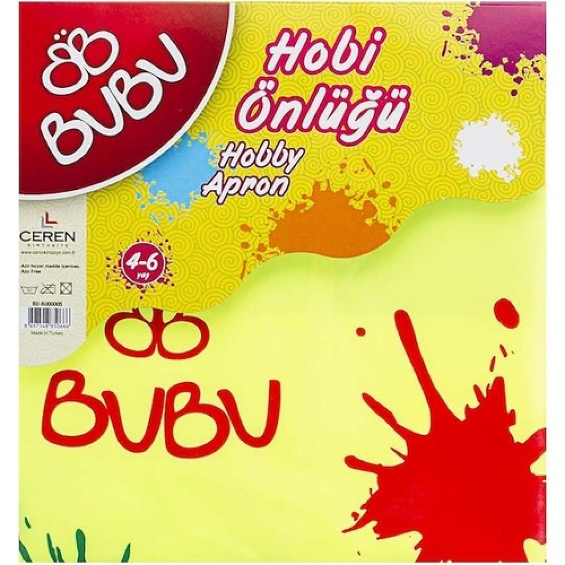 Bubu Hobi Boyama Önlüğü 4-6 Yaş ( -00005)
