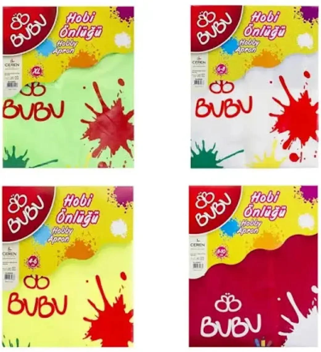 Bubu Önlük 6-8 Yaş ( Su Geçirmez) 00006