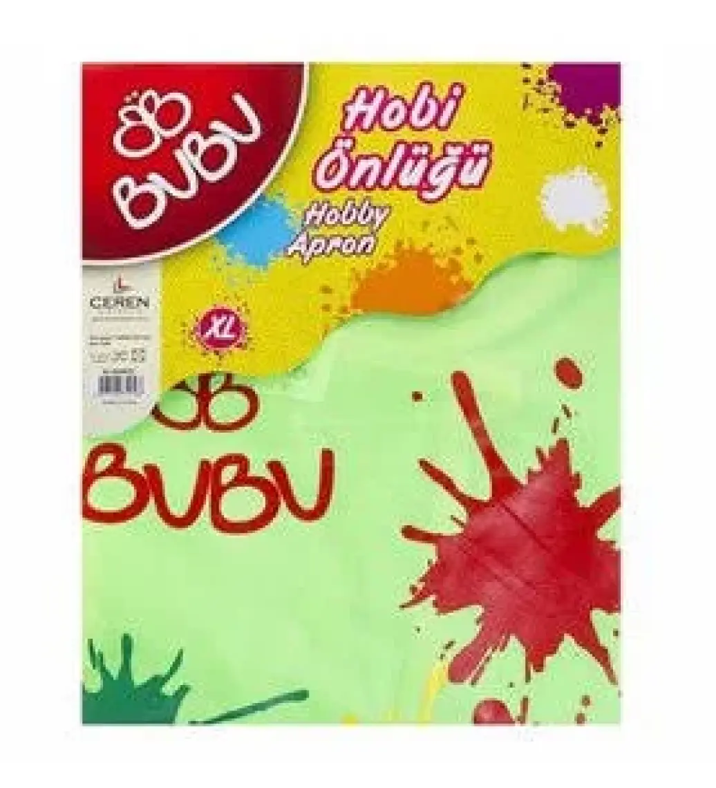 Bubu Önlük +10 Yaş ( Xl) Su Geçirmez