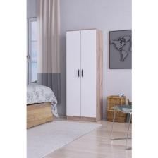 Gubimo Abete 2 Kapılı Gardırop Atlantik Çam/Beyaz