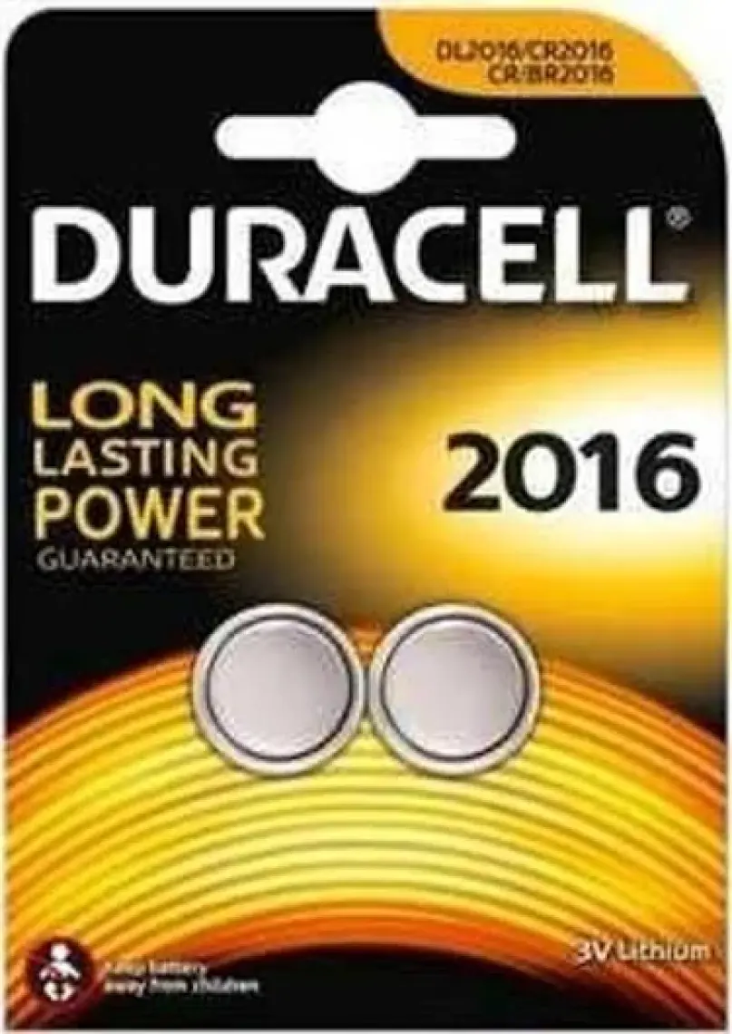 Duracell Düğme Pil 2016 2'li 3VOLT