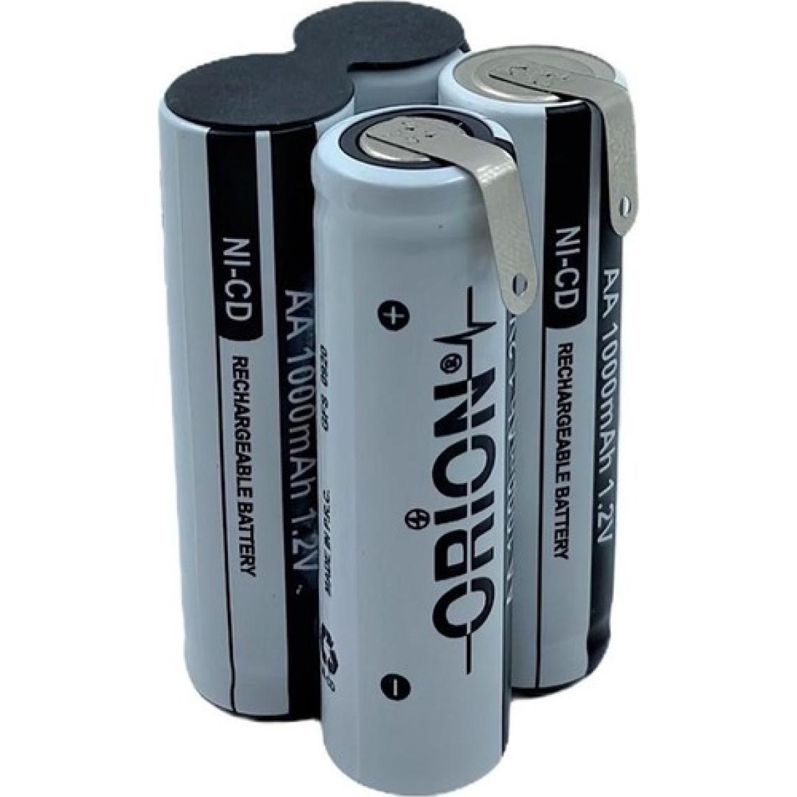 4.8V 1000MAH Ni-Cd Aa Şarjlı Vidalama Pili Kalem Pil Boyutunda