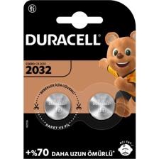 Duracell 2032 2'li Düğme Pil - 3 Volt