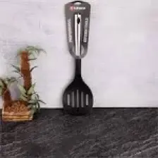 Tohana Metal Saplı Silikon Kevgir Gümüş