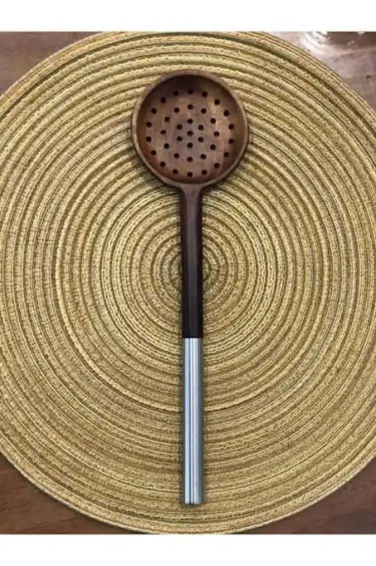 Akasya Kevgir - Kahverengi / Gri - 32 cm