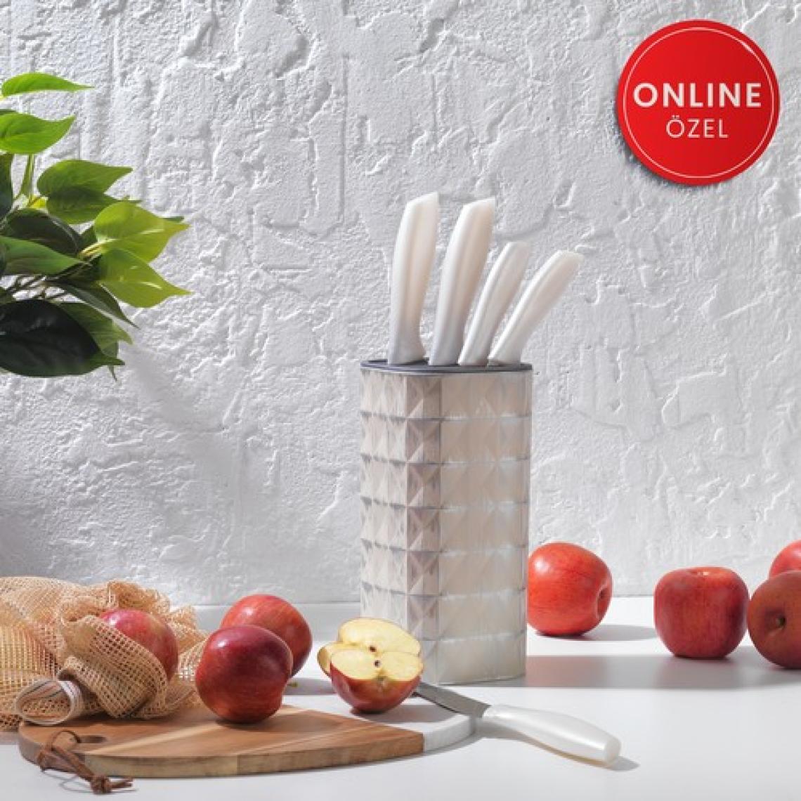 Schafer Quick Chef  6 Parca Standlı Bıcak Seti