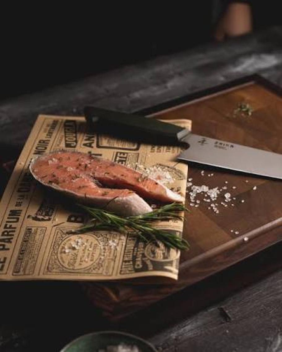 Zaika 3 Parça Şef Bıçakları Seti- 20 Cm Şef, 21 Cm Kiritsuke, 18 Cm Nakiri