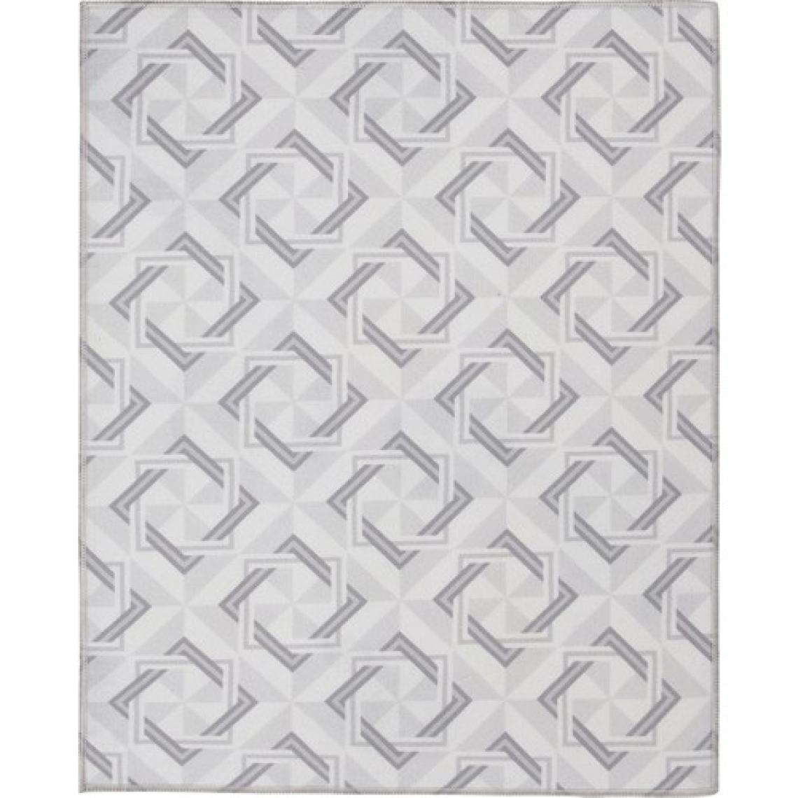Baskılı Bulaşık Kurutma Matı 46x36 Cm Kurulama Bezi Örtüsü Mf-054 Gri