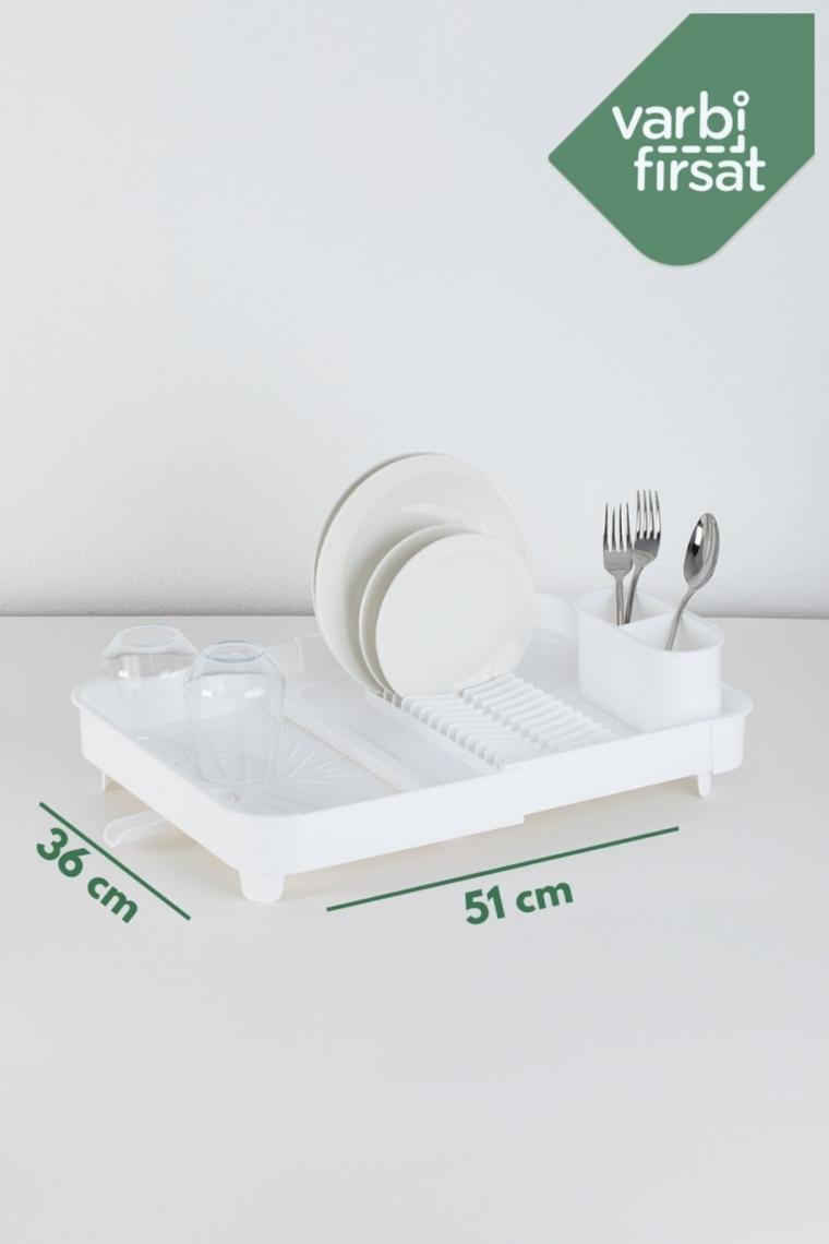 Aslife Açılır Kapanır Bulaşıklık Tabaklık