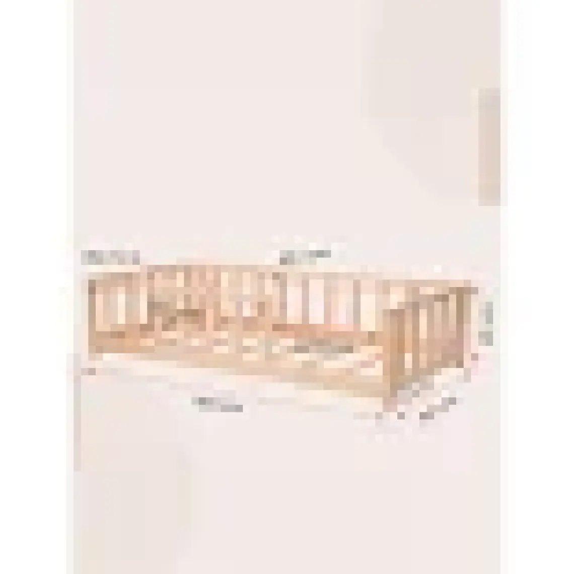 Kukka KFB610 Doğal Ahşap Montessori Çocuk Karyolası 80 x 160  cm