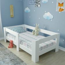 Ninnimo 70X130 Yatak Uyumlu Beyaz Mdf Montessori Karyola- MY19 70X130-1