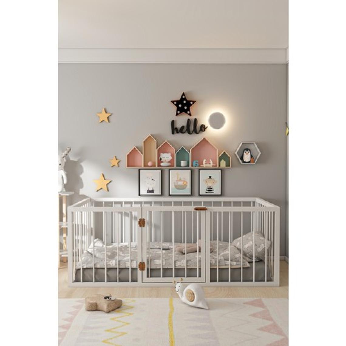 Givayo Wood's Frodo Ahşap Bebek Çocuk Montessori Yatak Kapılı