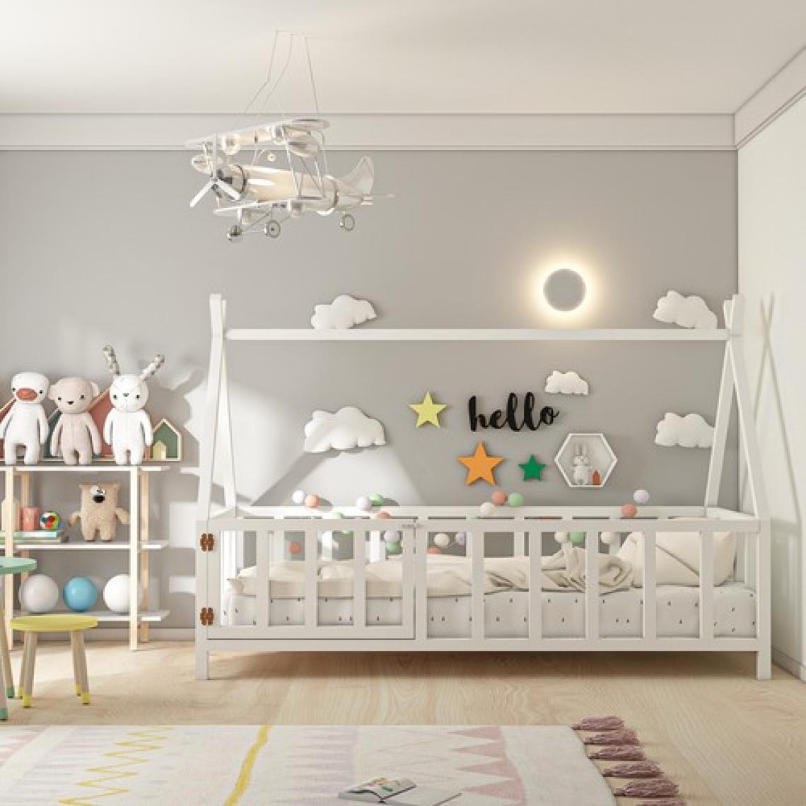 Givayo Wood's Joy Montessori Yatak  Kapılı 100*200