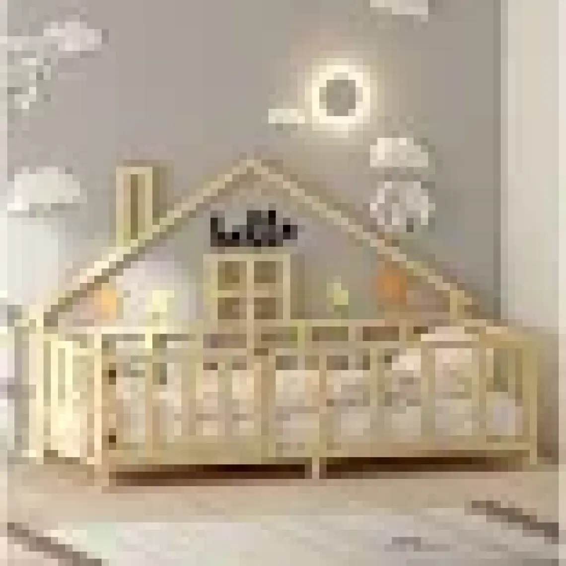 Givayo Wood's Hause Montessori Yatak Kapılı 100 x 200 cm