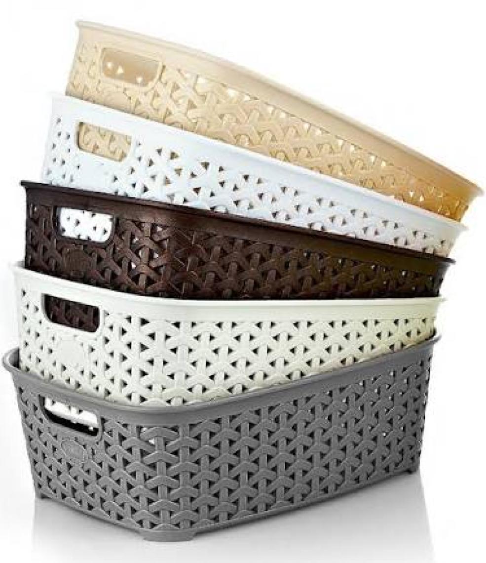 Hobby Life Plastik Rattan Pratik Sepet