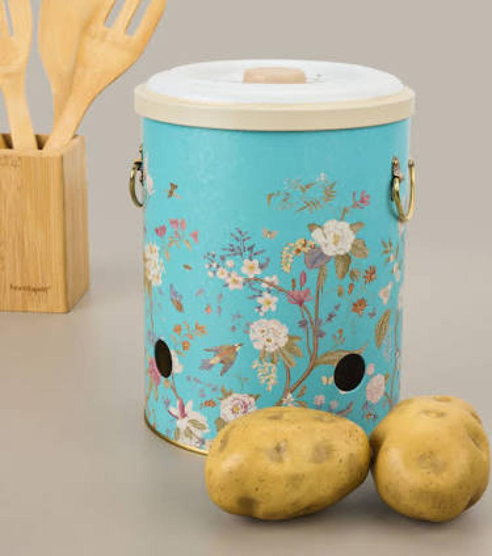 Evle ER180-9F Botanica Blue Desenli Patates & Soğanlık