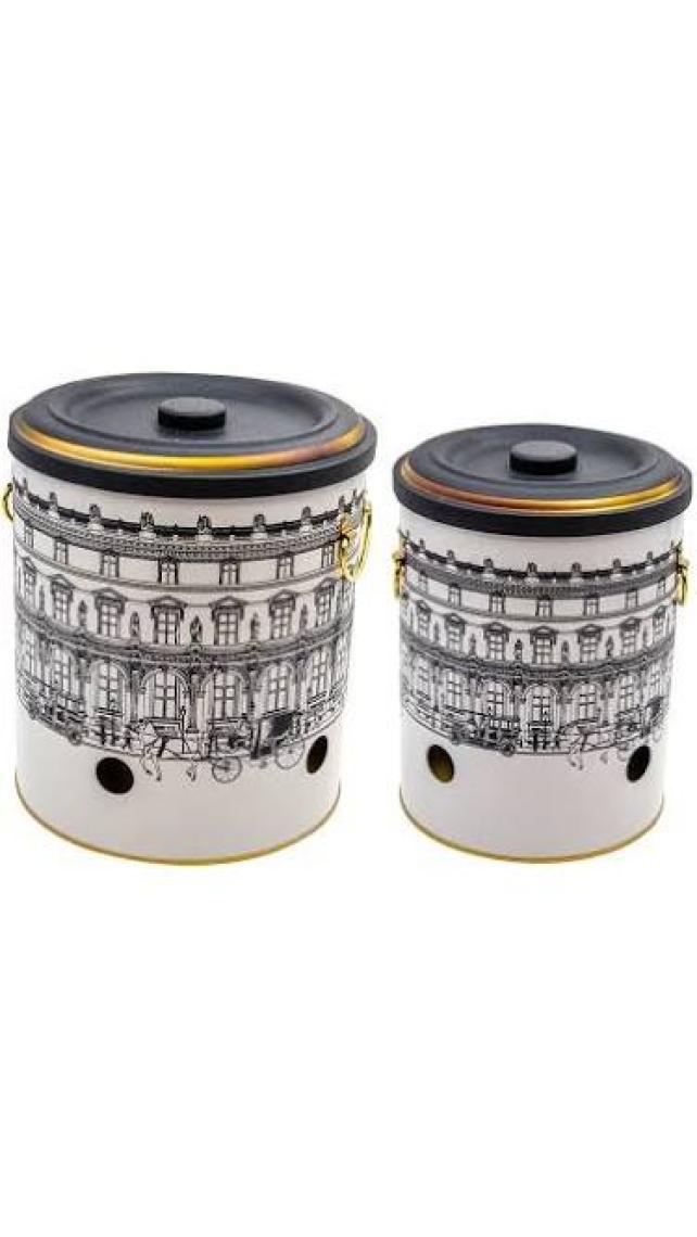 Evle ERB23T9 Patates-Soğan Saklama Kabı 2 Li Set, City