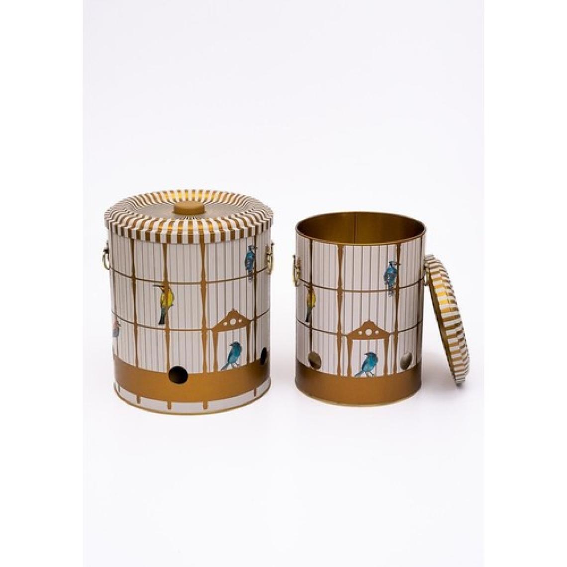 Evle ERB23T7 Patates-Soğan Saklama Kabı 2 Li Set, Bird Cage