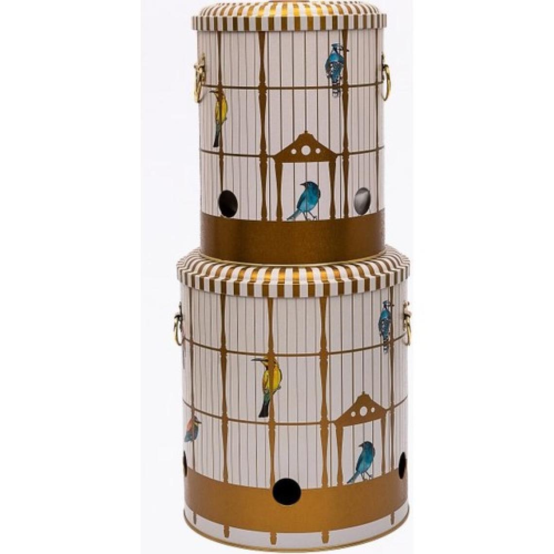 Evle ERB23T7 Patates-Soğan Saklama Kabı 2 Li Set, Bird Cage