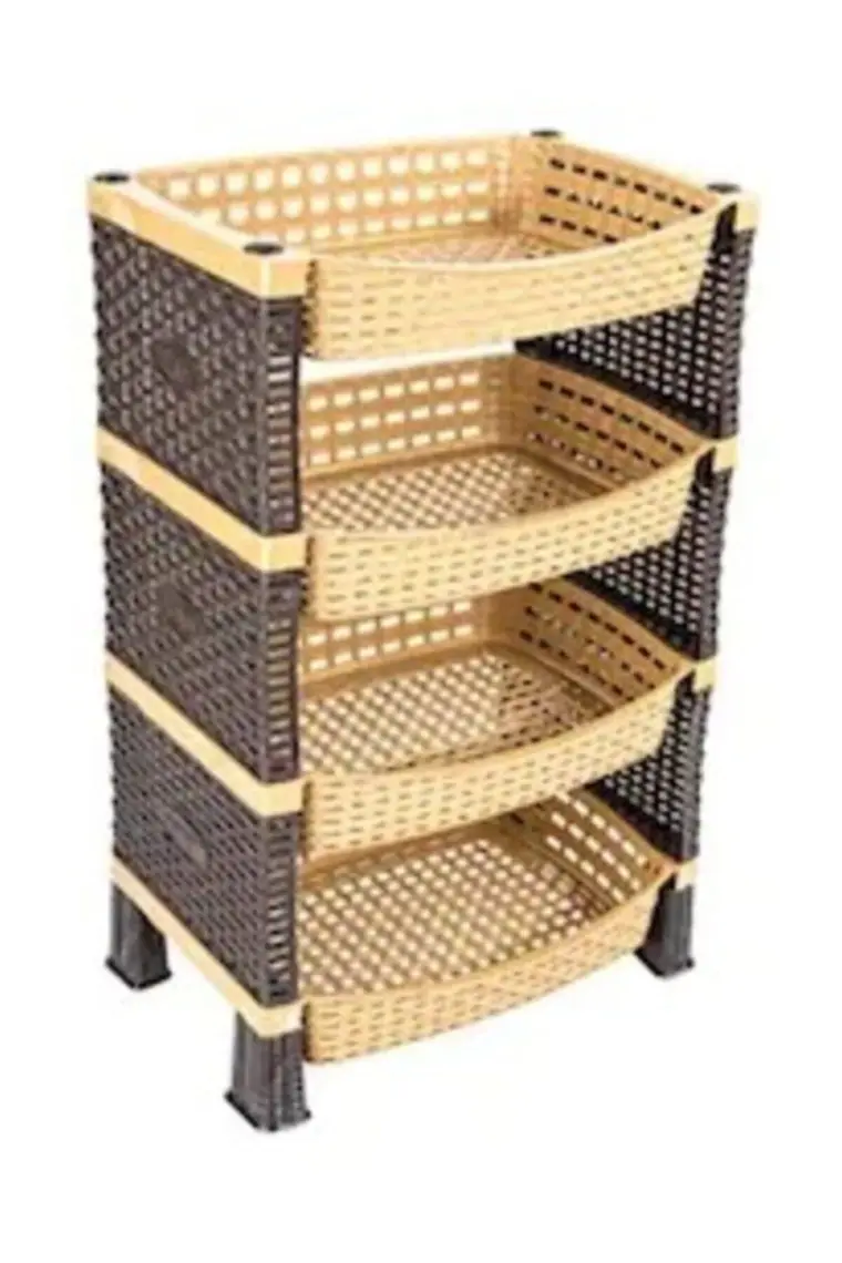 Violet Rattan 4'lü Eko Sebzelik