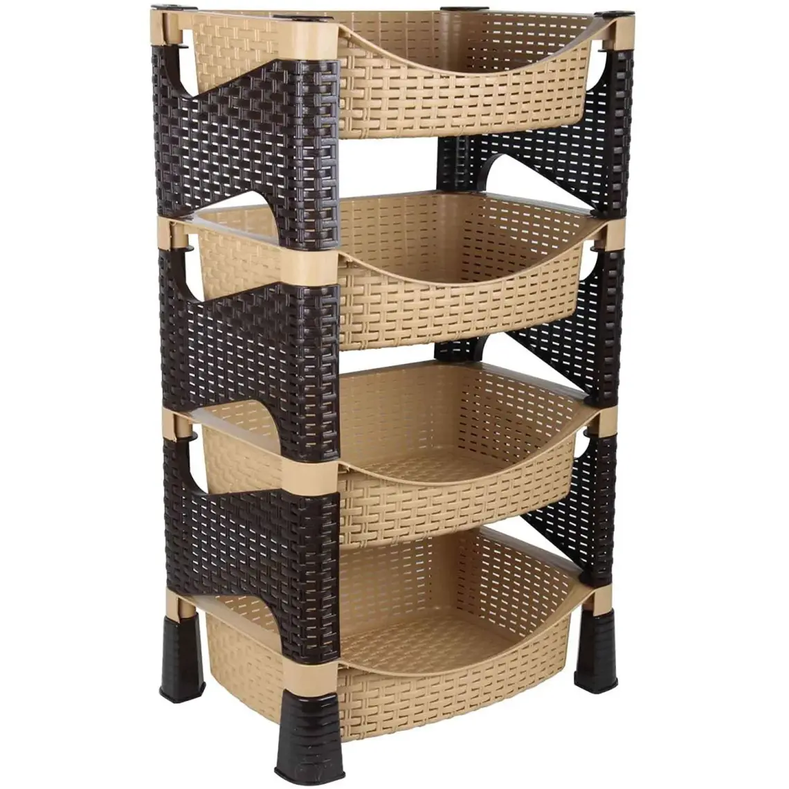 Violet Rattan 4'lü Eko Sebzelik