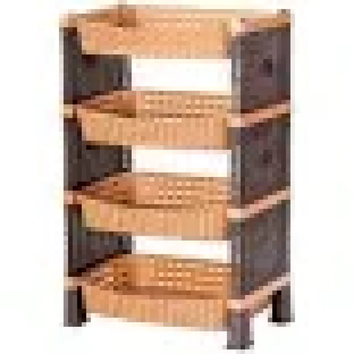 Violet Rattan 4'lü Eko Sebzelik