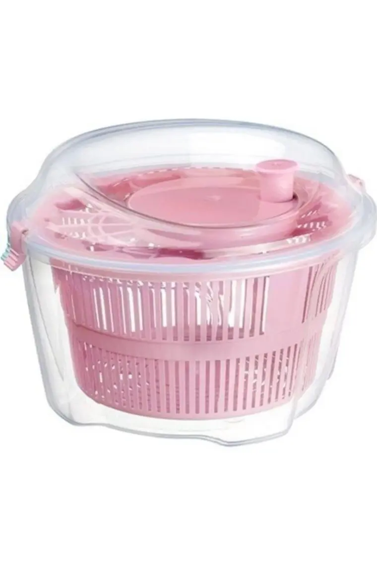 Salata Kurutucu Süzgeçli Salata Kurutma Selesi Salad Spinner