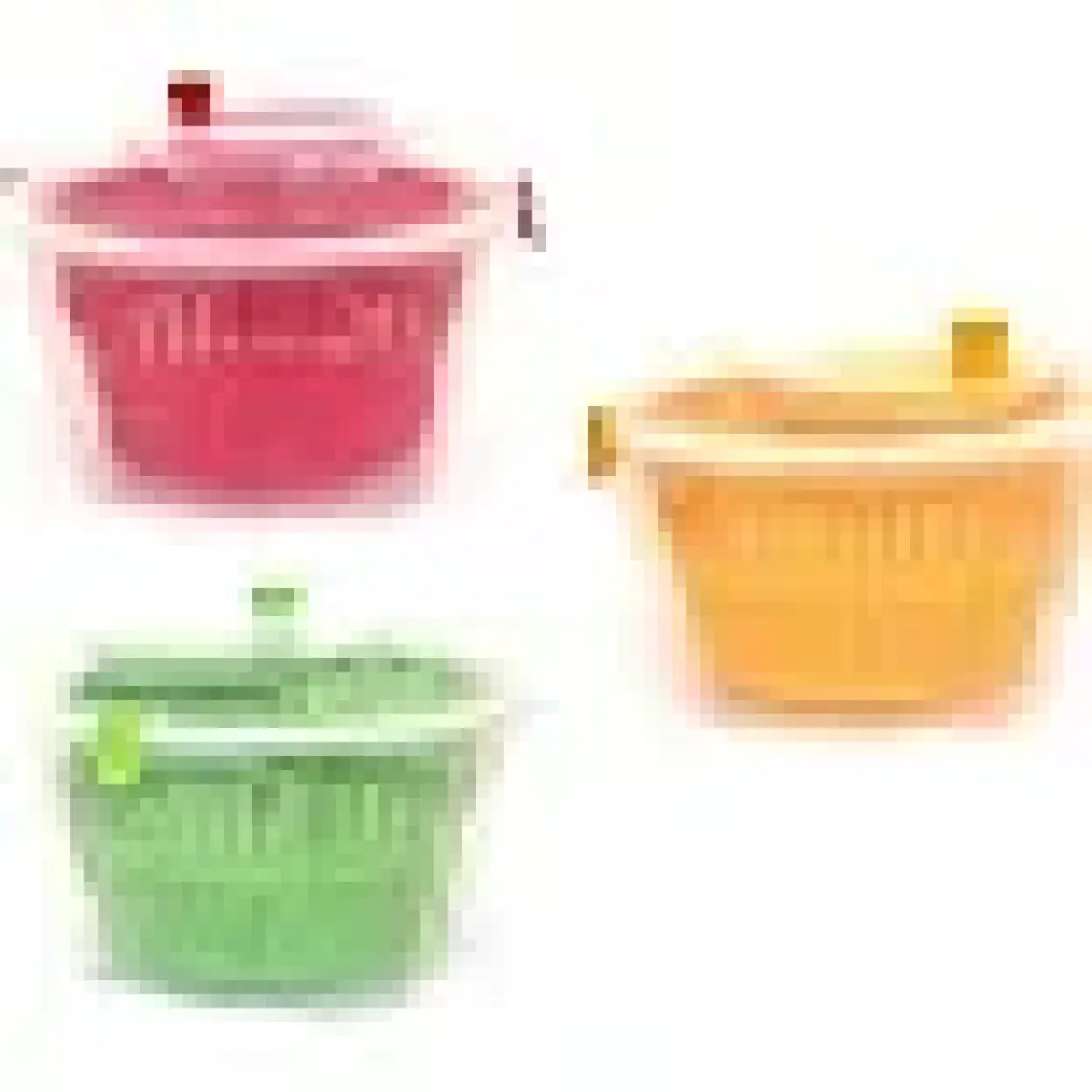 Salata Kurutucu Süzgeçli Salata Kurutma Selesi Salad Spinner