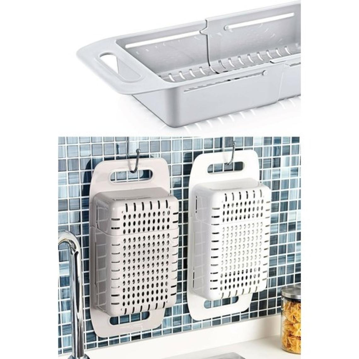 Pratik Mağazam  Sürgülü Süzgeç, Ayarlanabilir Sürgülü Lavabo Içi Süzgeç