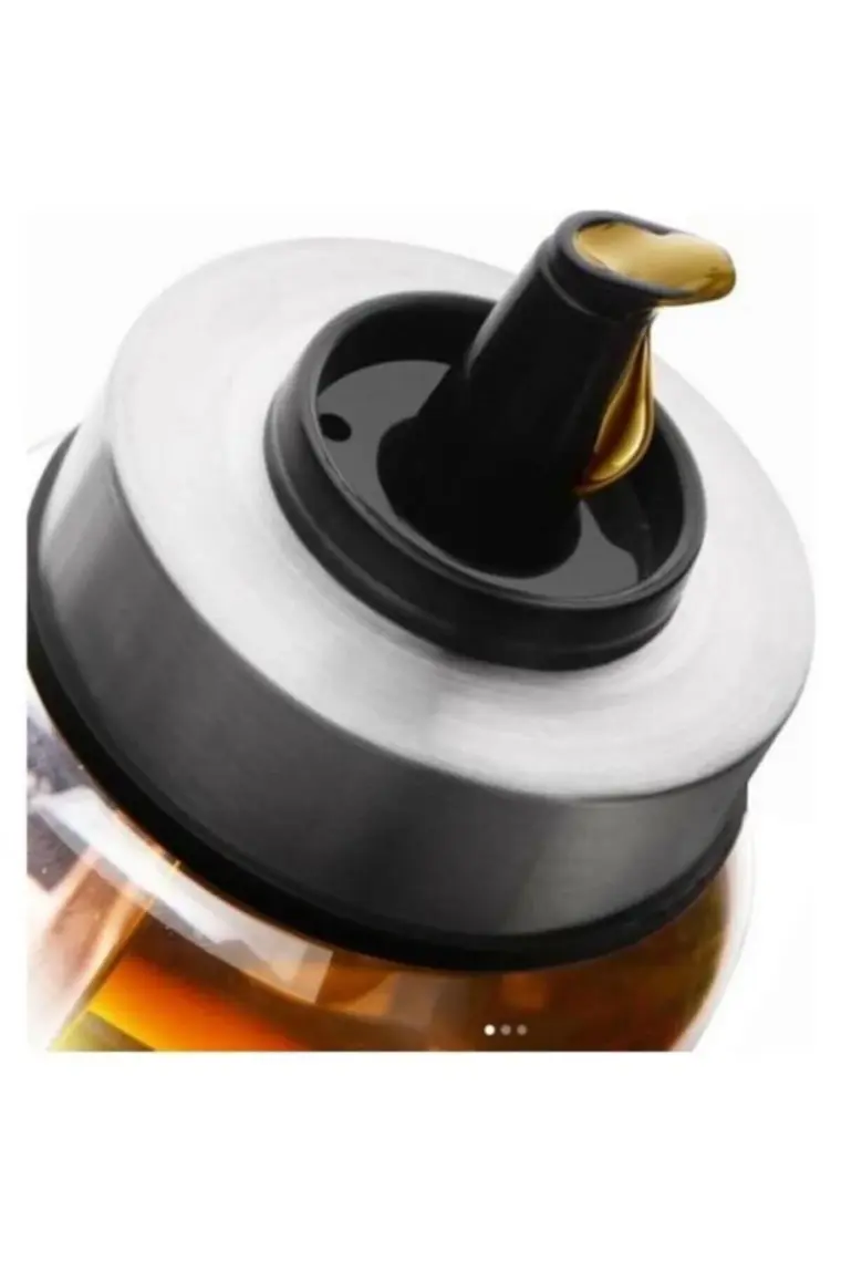 AtbyhomeBorosilikat Cam Yağlık Yağdanlık Sirkelik Seti 500 ml 2 Adet