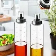 AtbyhomeBorosilikat Cam Yağlık Yağdanlık Sirkelik Seti 500 ml 2 Adet