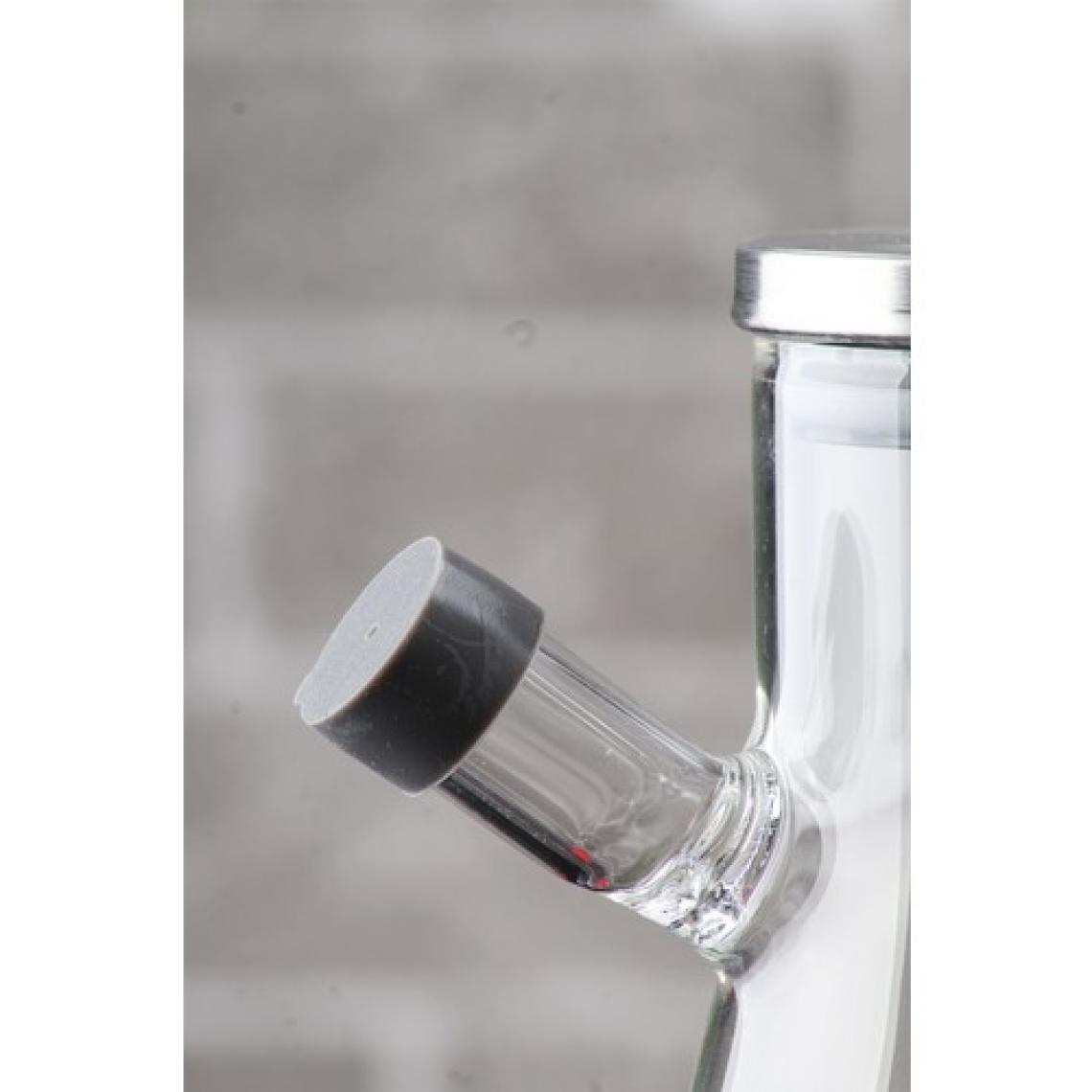 Morlimon Valentin Metal Kapak Borosilikat Cam Yağdanlık 1000 ml