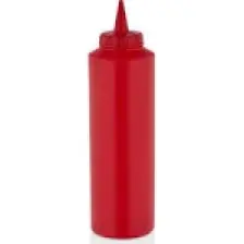 GastroPlast Sos Şişesi Kırmızı 0.5 LT