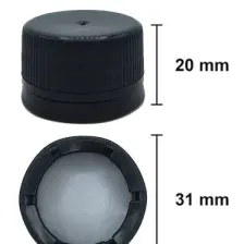 500 ml Şeffaf Maraska Kilitli Kapaklı Ve Kapüşonlu Köşeli 500 Cc Boş Cam Şişe 1 Adet