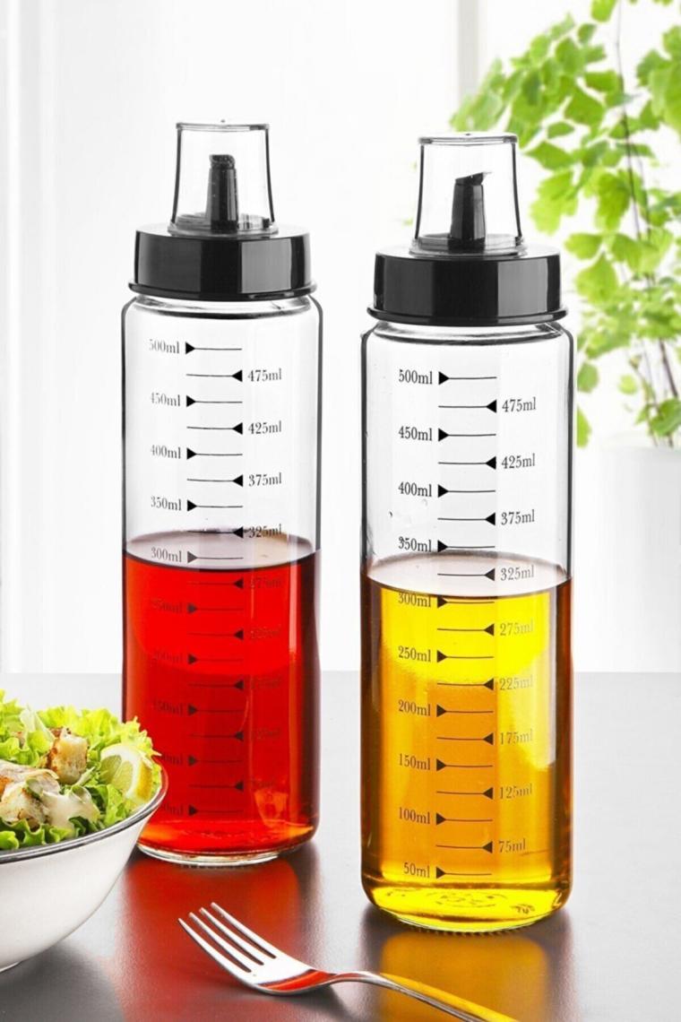Damlatmaz Cam Yağlık 500 ml / 2 Adet
