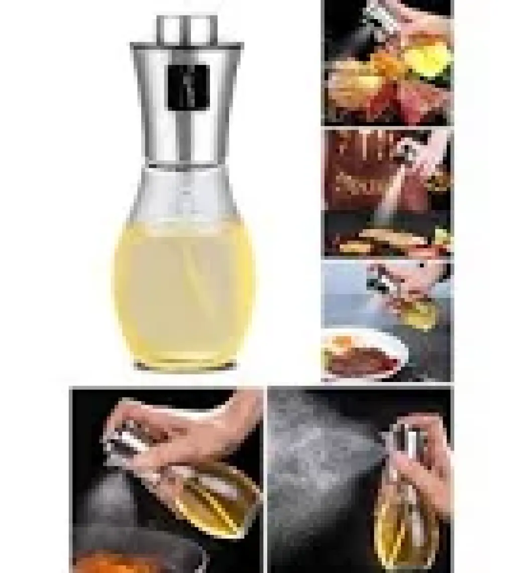 Biterse 200 ml Pompalı Sprey Yağdanlık Sprey Yağlık Sirkelik Cam Sprey Yağlık
