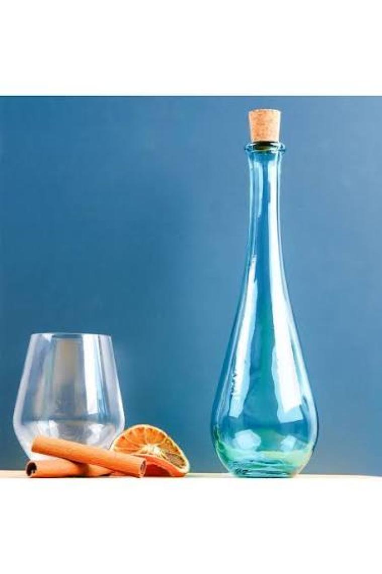 San Miguel Lagrima Yağ Şişesi 330 ml Mavi