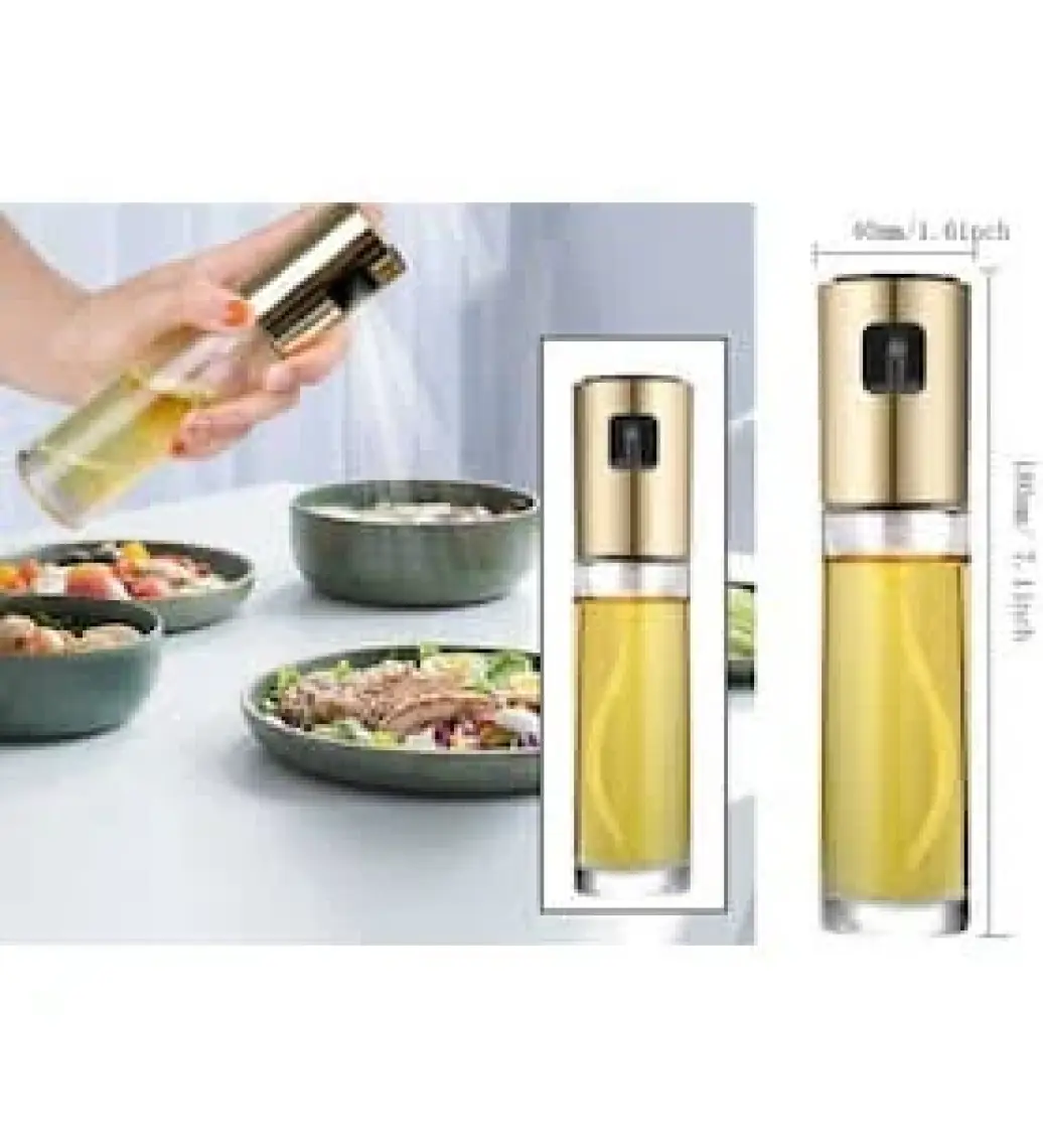Acousticworld Sprey Cam Şişe Zeytinyağı Sirke Yağ Püskürtücü Yağdanlık 100 ml