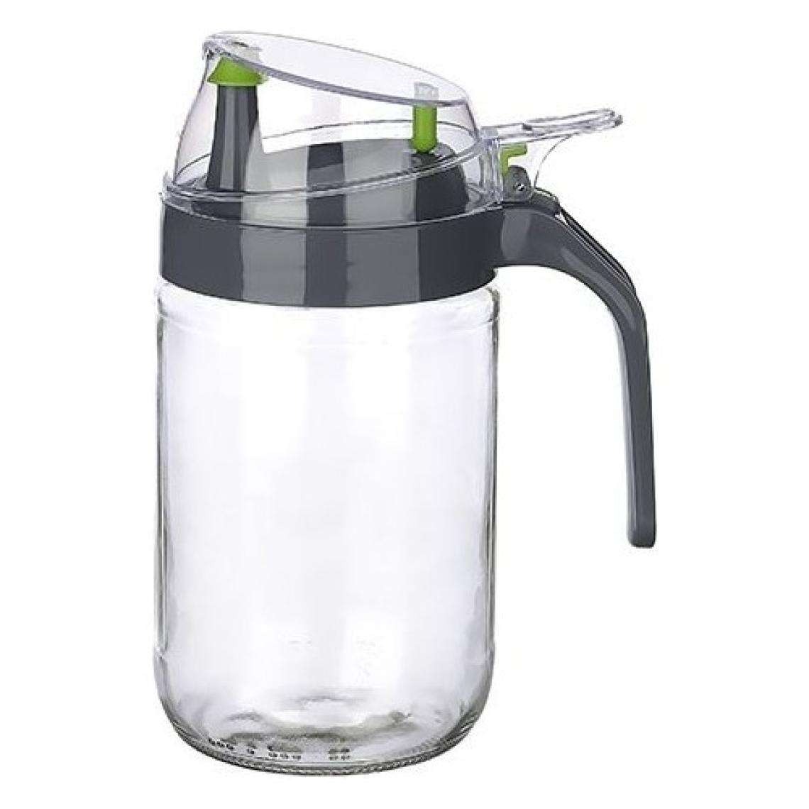Cam Yağdanlık - Kulplu Sirkelik Sosluk 660ML