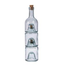 Galeri Kristal San Mıguel Yağ Şişesi Üstüste 3 Lü Set