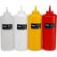 Sosluk Şeffaf Büyük (Ketçap, Mayonez, Hardal) 950 ml