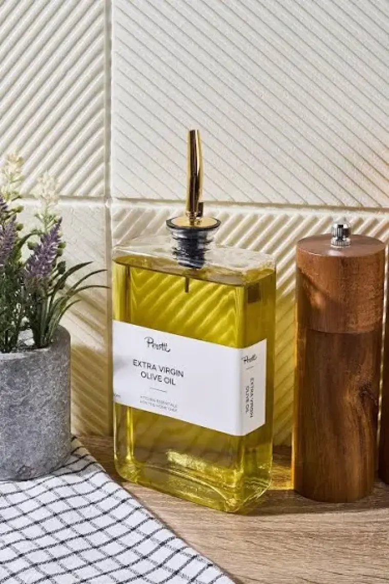 Molivet Gold Kapak 350ML Cam Yağdanlık-Sosluk-Sirkelik