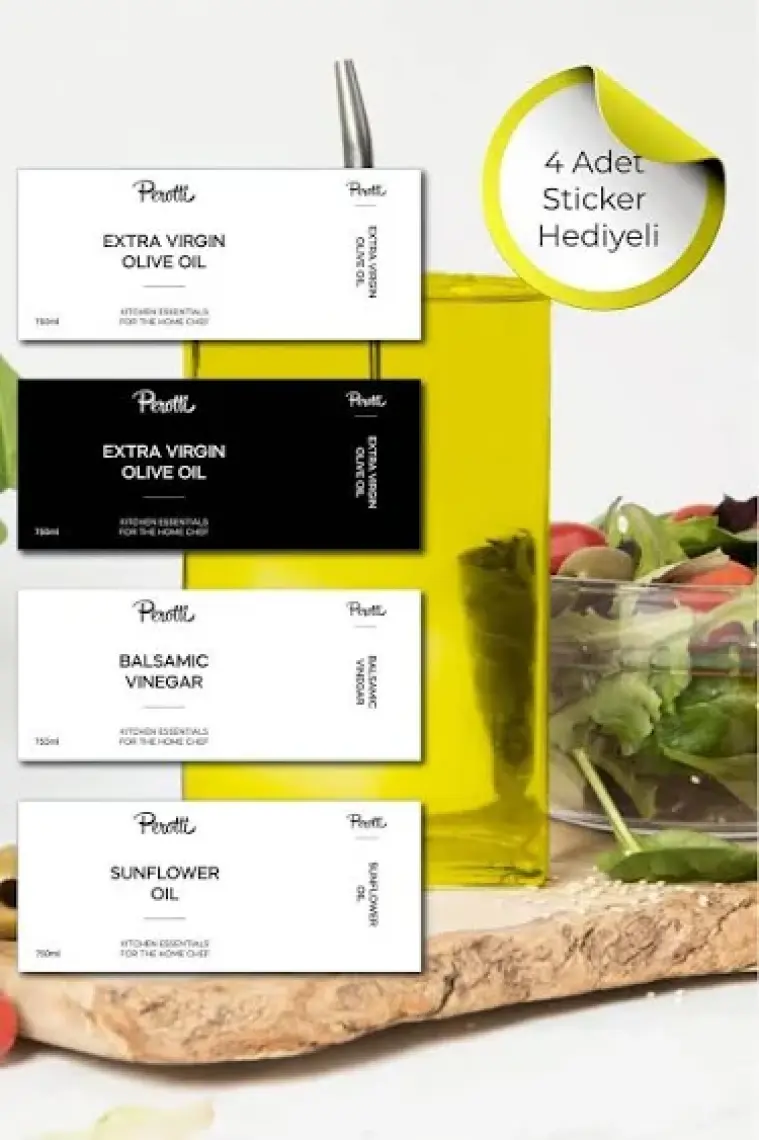 Molivet Gold Kapak 350ML Cam Yağdanlık-Sosluk-Sirkelik