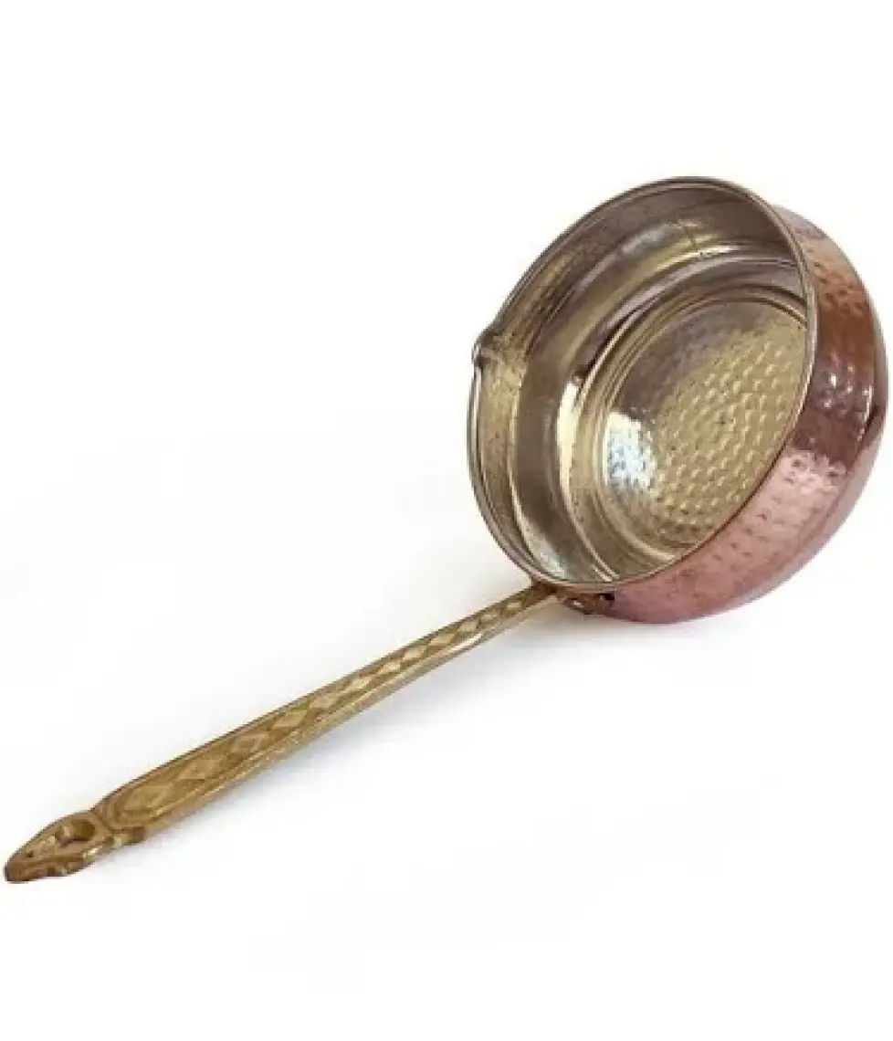 Turna Bakır Salsa Sosluk 1 No Pirinç Kulp Makine Dövme Kırmızı TURNA4803-1
