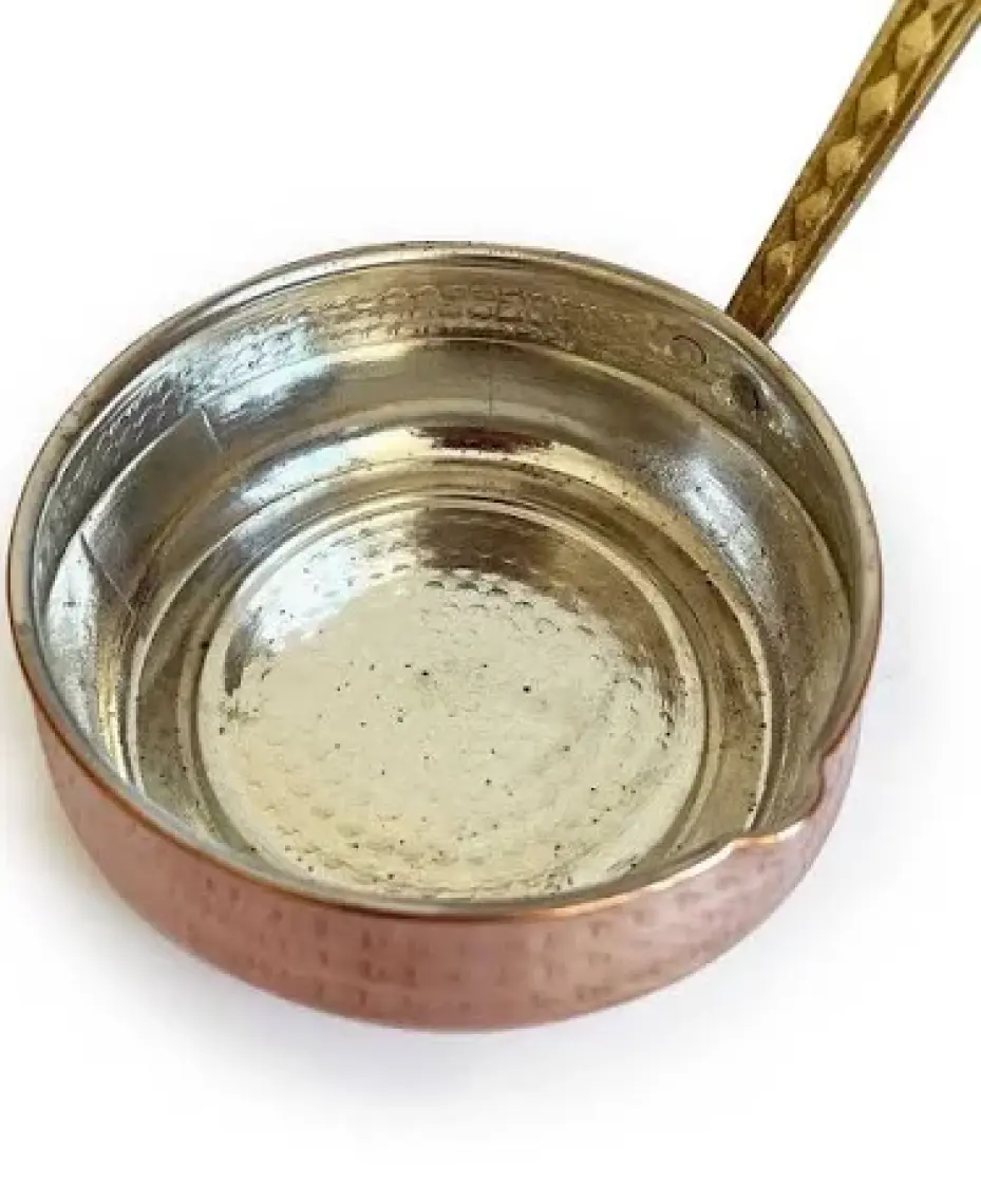 Turna Bakır Salsa Sosluk 1 No Pirinç Kulp Makine Dövme Kırmızı TURNA4803-1