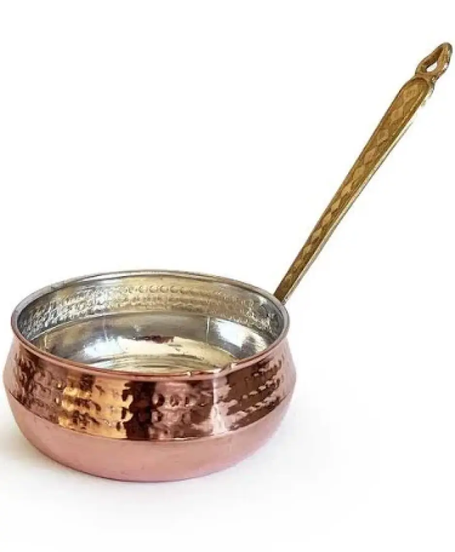 Turna Bakır Salsa Sosluk 1 No Pirinç Kulp Makine Dövme Kırmızı TURNA4803-1