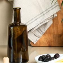 Home 500 ml Odessa Uvag Cam Zeytinyağ Şişesi Yağdanlık