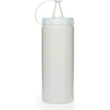 Xnews Şeffaf Kapaklı Sızdırmaz Yağlık Sosluk Şişesi Plastik Yağdanlık 400 Ml. AP-9028-